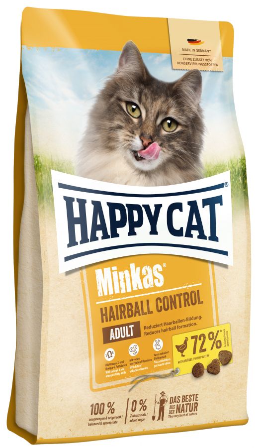 HappyCat Minkas Hairball Geflügel | Landfuxx Lennards